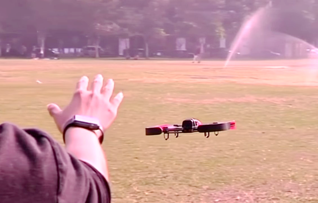 蘋果手表新玩法：臺灣極客用它來操控無人機