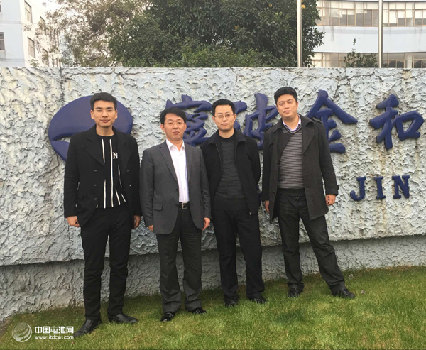 中國電池網CEO于清教調研寧波金和