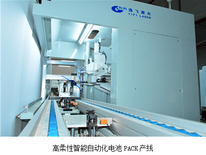 逸飛激光高柔性智能自動(dòng)化電池PACK生產(chǎn)線在武漢誕生