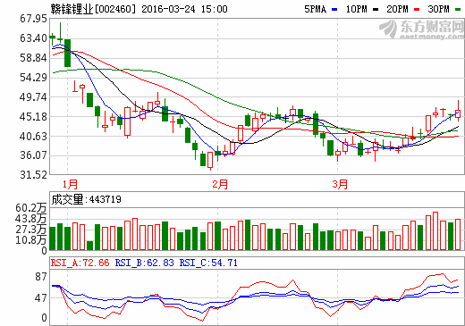 贛鋒鋰業：聯合“中植系”投資2億元蘇州安靠電源