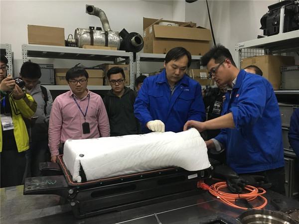 上汽榮威e550電池組完成“浸水五天”挑戰(zhàn)