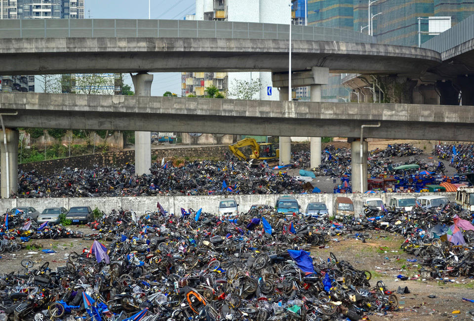 深圳開展禁摩限電運動 現