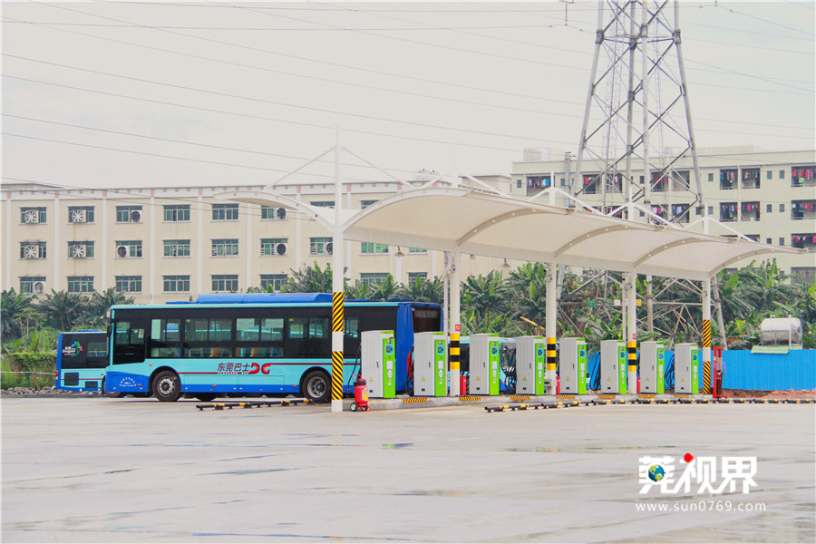 東莞巴士購進(jìn)265輛純電動公交車 首批28輛投入使用