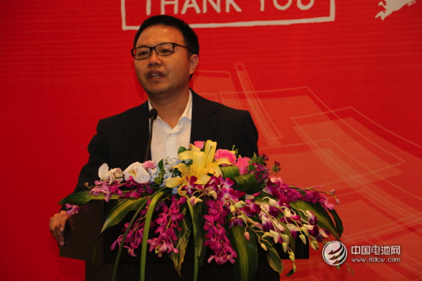 貝特瑞董事長賀雪琴致辭