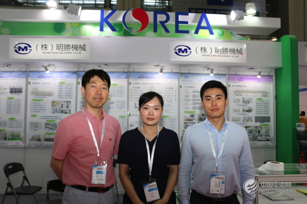 韓國明勝機械亮相CIBF2016 十余年濕法隔膜生產線制造經驗
