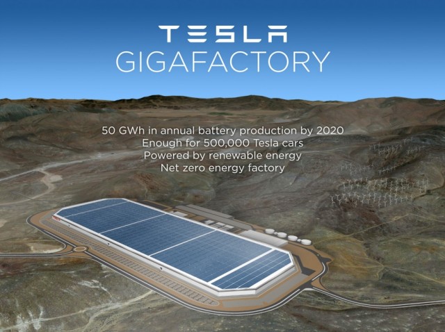特斯拉Gigafactory電池工廠7月29日舉行開業(yè)典禮