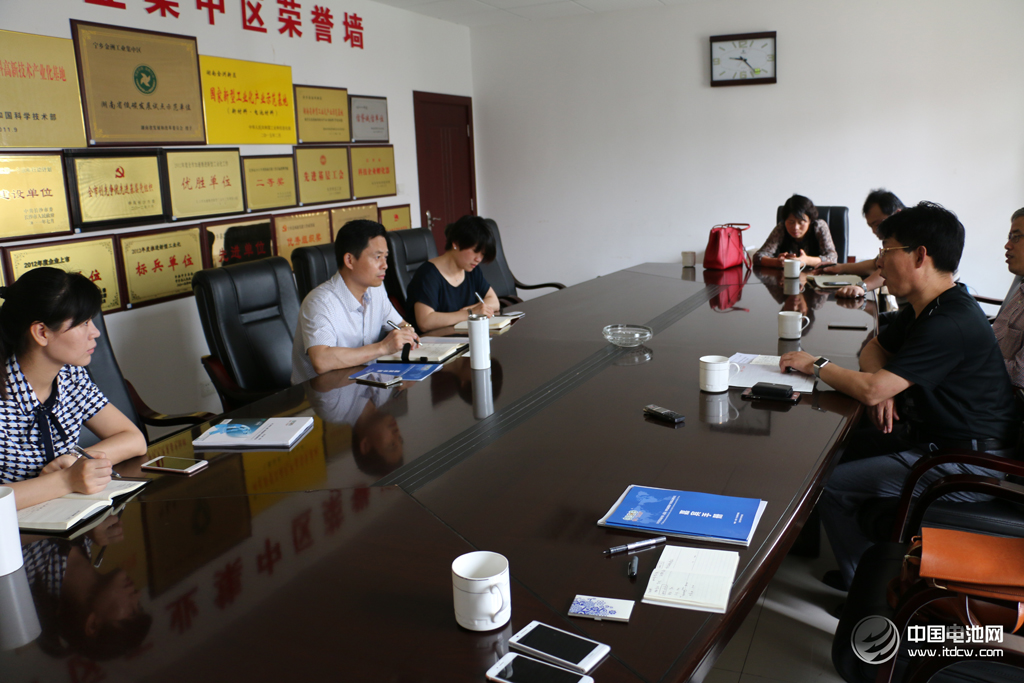 第4屆鋰電“達沃斯”論壇秘書長于清教一行調研考察長沙