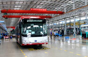 青島比亞迪基地投產 青島比亞迪基地投產