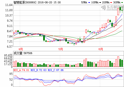 智慧能源：成功布局三元動力電池業務迎來高速增長