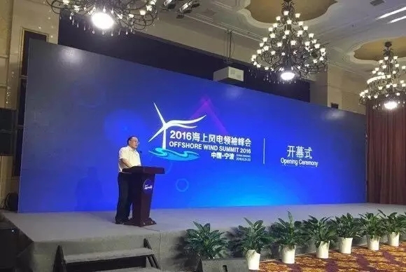 圖為國(guó)家能源局新能源和可再生能源司副司長(zhǎng)史立山致辭 圖為國(guó)家能源局新能源和可再生能源司副司長(zhǎng)史立山致辭