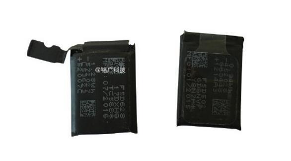 蘋果第二代手表所用電池曝光 容量提升35%