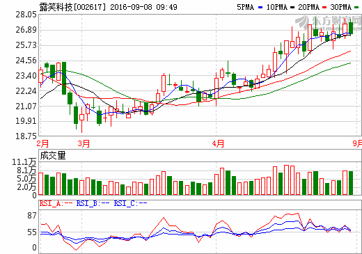 露笑科技 露笑科技