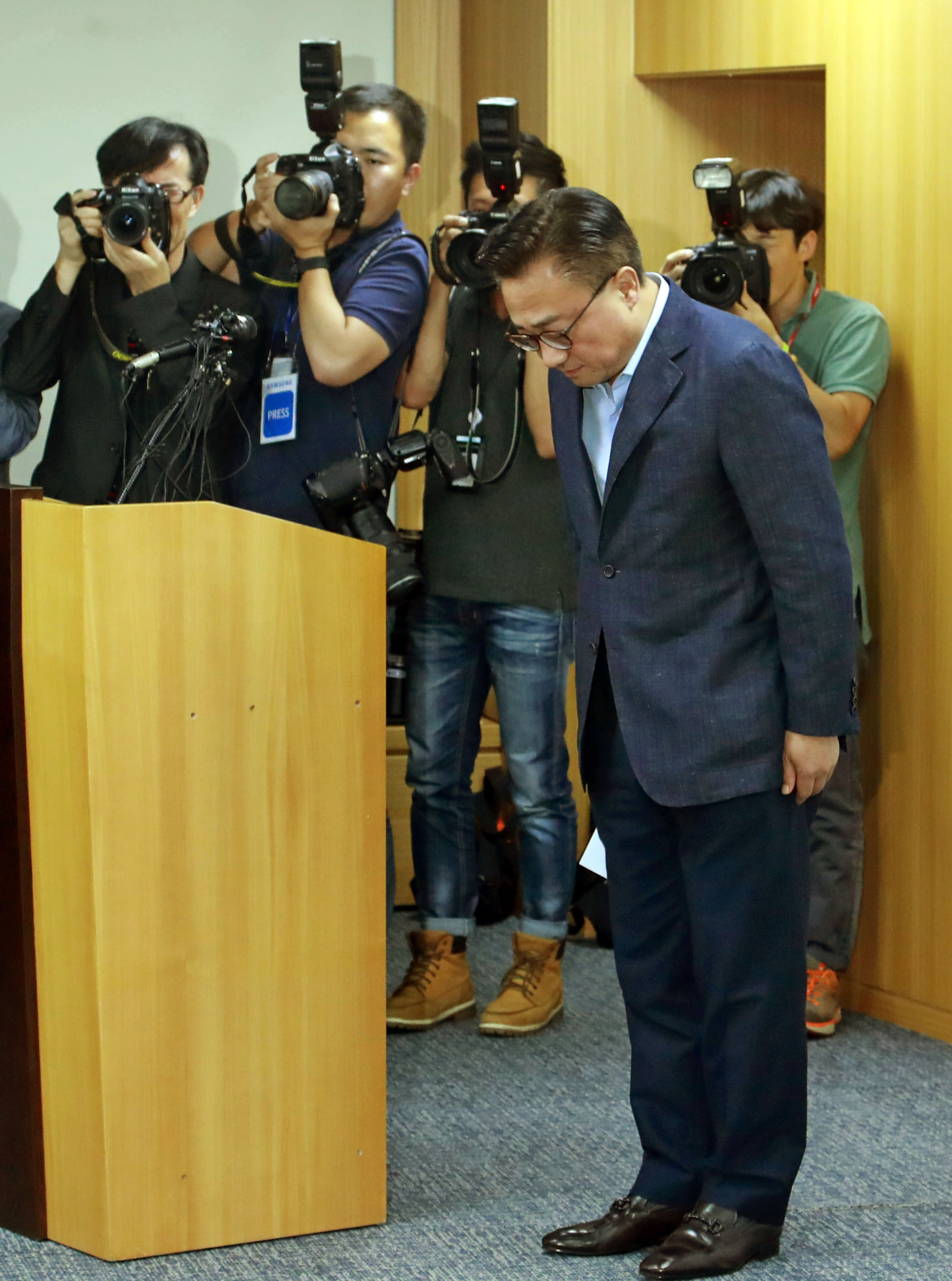 Note 7的新聞發布會