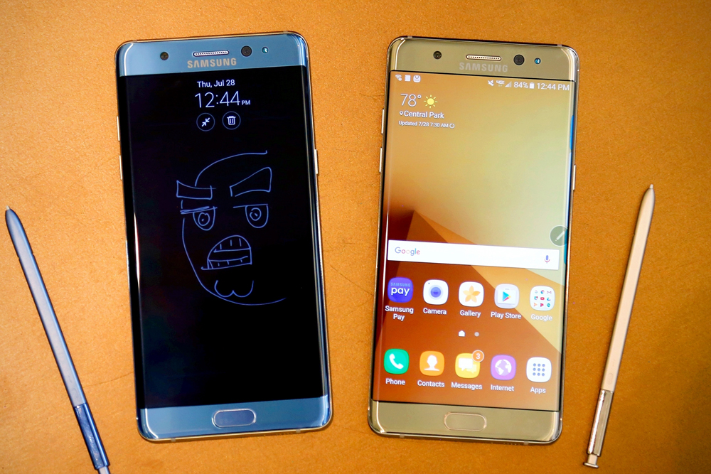 三星Note 7重新銷售計劃延遲3天 因召回速度低于預期