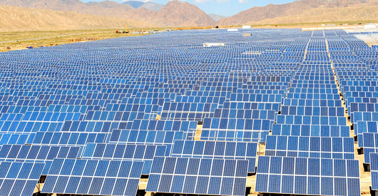 中企將建東非最大光伏發(fā)電站 滿足35萬人用電需求