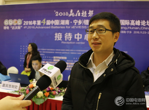 超思維電動汽車動力電池BMS事業(yè)部執(zhí)行副總經(jīng)理文藝接受中國電池網(wǎng)采訪