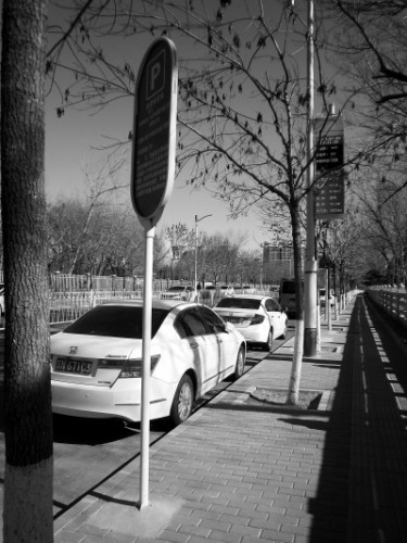 用多功能燈桿為電動汽車充電遇尷尬