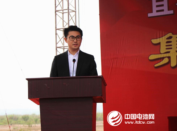 遠東控股集團董事、智慧能源董事長、福斯特董事長蔣承志在簽約儀式上發(fā)言