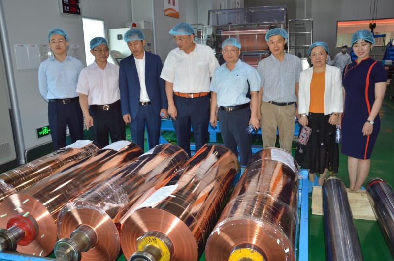 諾德股份：惠州聯合銅箔3000噸高精度鋰電銅箔擴建項目奠基