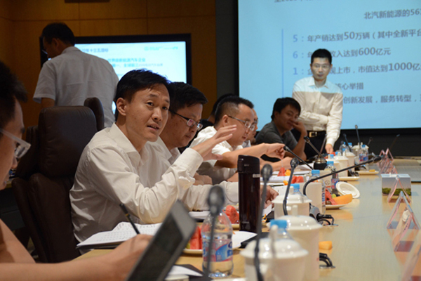 北汽新能源副總經(jīng)理兼營(yíng)銷(xiāo)公司黨委書(shū)記張勇