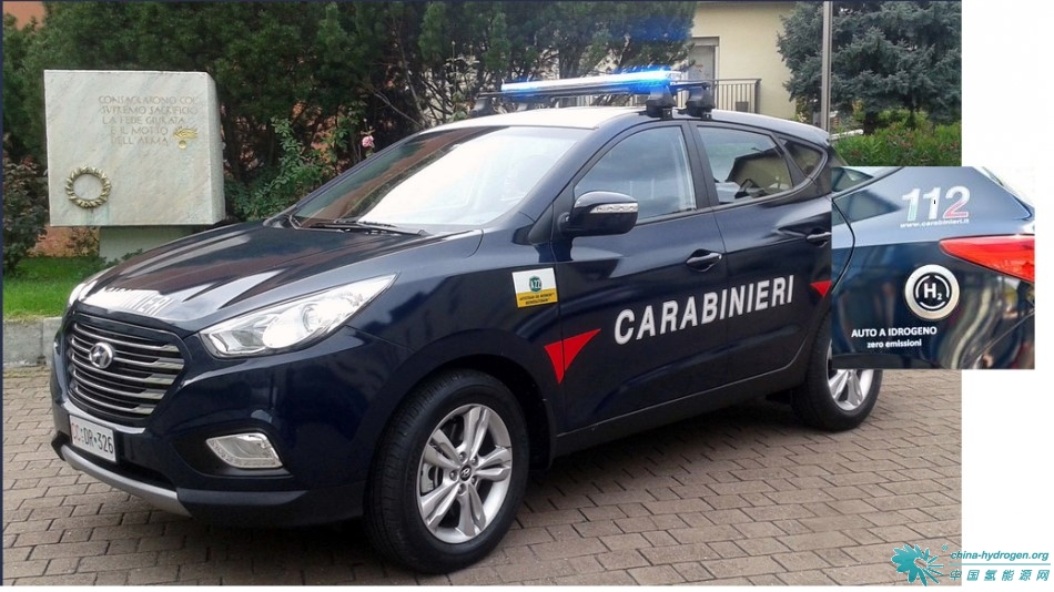 意大利警方引進FCV 服役到2018年8月31日