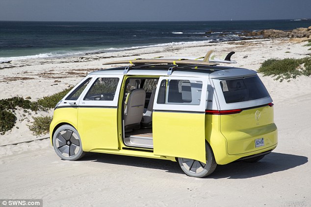 大眾最新版電動多功能車I.D.Buzz將于2020年上路