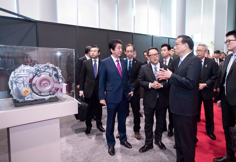 李克強(qiáng)總理參觀豐田汽車廠區(qū)釋放什么信號？