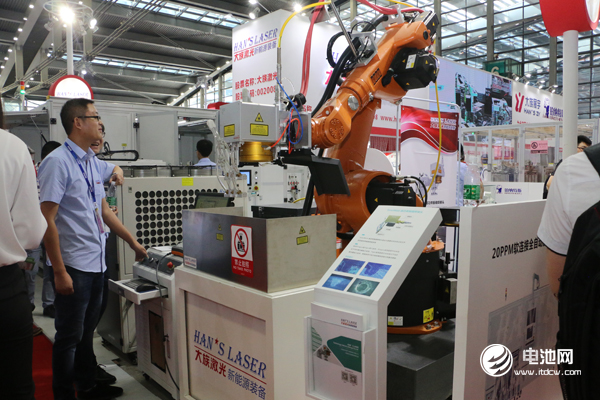 大族激光新能源裝備事業部亮相CIBF 2018 主推鋰電裝備整線“智”造