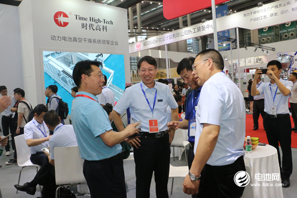 CIBF展會 于清教到訪時代高科 CIBF展會 于清教到訪時代高科