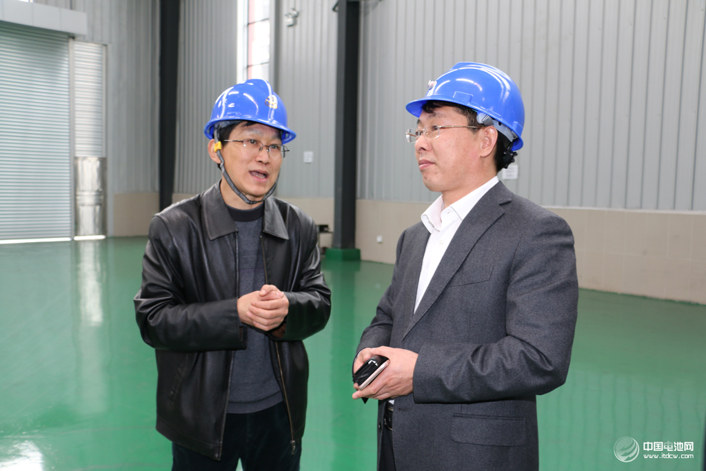 中關(guān)村新型電池技術(shù)創(chuàng)新聯(lián)盟秘書長(zhǎng)于清教一行調(diào)研星城石墨