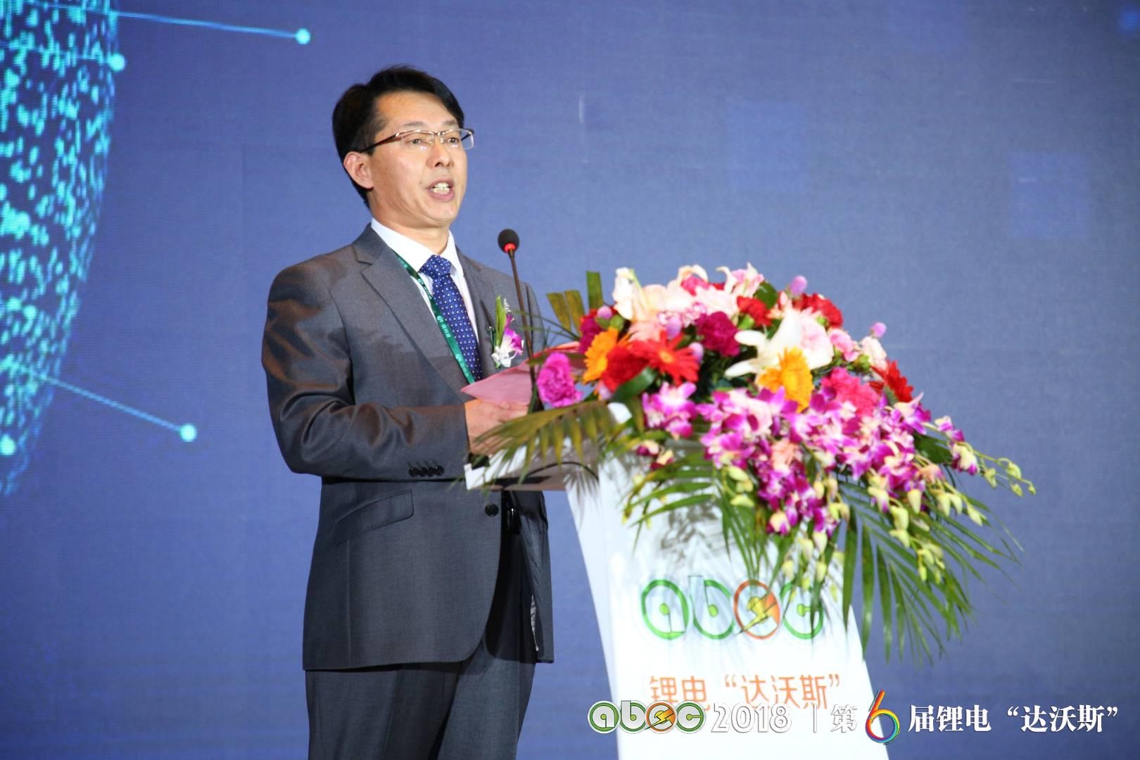鋰電“達沃斯”組委會秘書長、中關村新型電池技術創新聯盟秘書長于清教