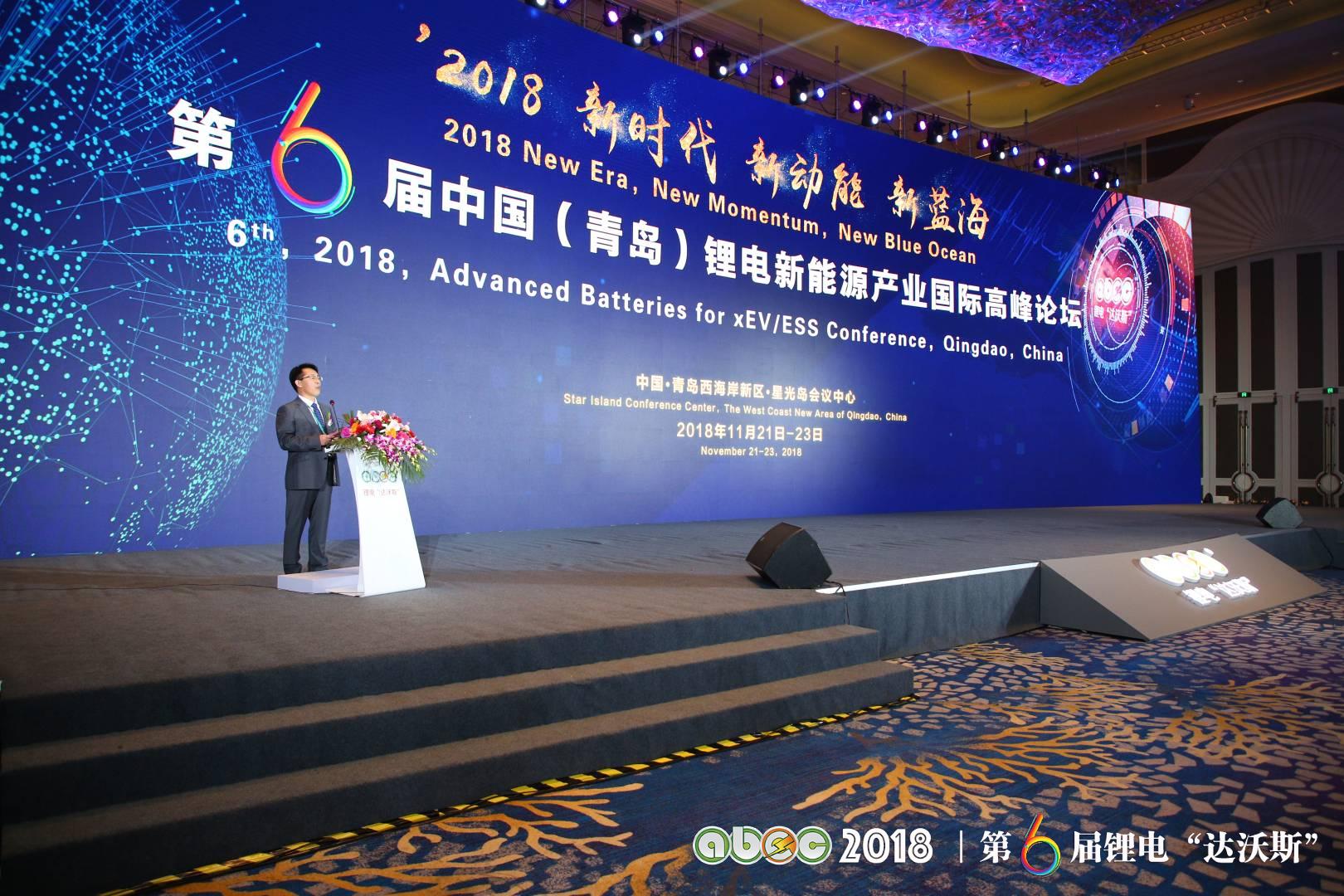 中關村新型電池技術創新聯盟秘書長、鋰電“達沃斯”組委會秘書長于清教 中關村新型電池技術創新聯盟秘書長、鋰電“達沃斯”組委會秘書長于清教