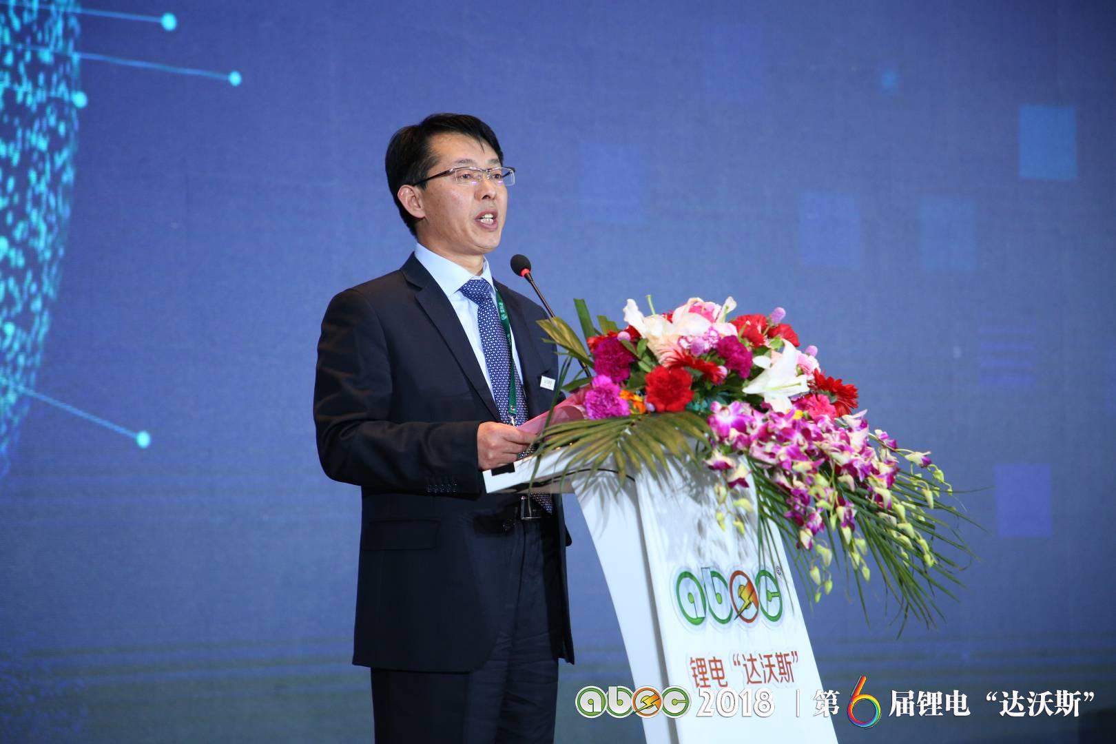 鋰電“達沃斯”組委會秘書長、中關村新型電池技術創新聯盟秘書長于清教