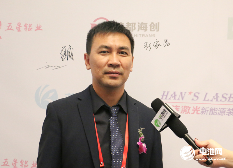 比克電池3C事業部總經理滕鑫