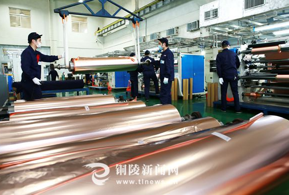 高品質(zhì)電解銅箔受青睞 高品質(zhì)電解銅箔受青睞