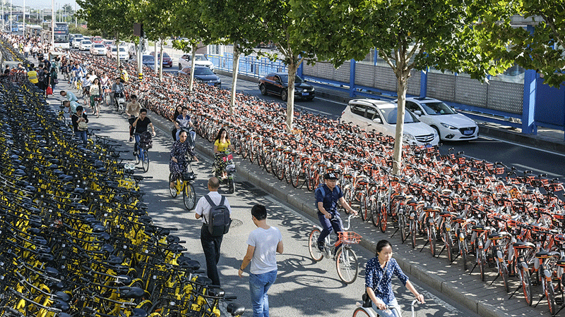 共享單車“一地雞毛” 5G成共享經濟下個推手