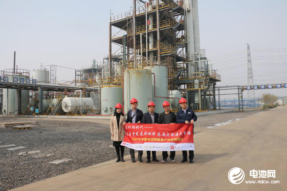 中國電池新能源產業鏈調研團一行參觀調研裕能化工