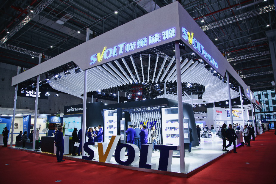 上海車展蜂巢能源展區