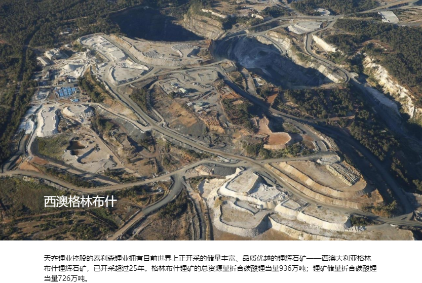 天齊鋰業預計今年鋰化合物產能將接近7萬噸 產量同比增長超25% 天齊鋰業預計今年鋰化合物產能將接近7萬噸 產量同比增長超25%