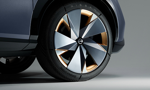 日產(chǎn)Ariya純電動(dòng)跨界概念車輪圈