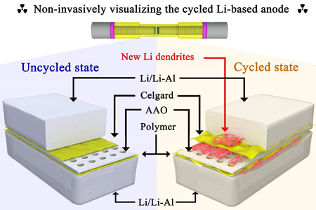 圖：無損、原位同步輻射X射線三維成像技術(shù)研究鋰金屬電極工作機(jī)制