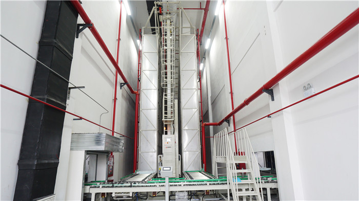 注液至分選工序物流系統