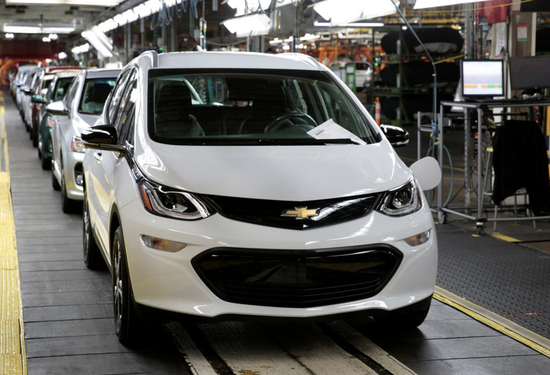 市值被特斯拉趕超 通用將推電動(dòng)汽車(chē)緩解投資者擔(dān)憂