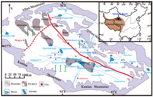 柴達(dá)木盆地鹽湖鋰同位素分區(qū)