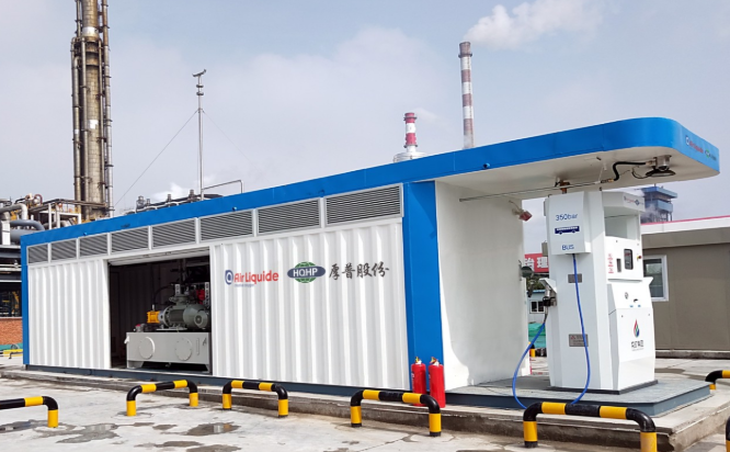 加氫站 來源：厚普股份