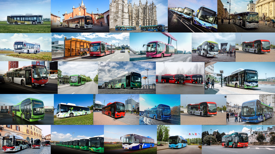 馳騁在歐洲的比亞迪 遍布20國(guó)逾100城