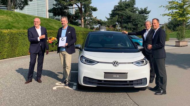 9月11日，大眾ID.3在德國完成全球首次交付