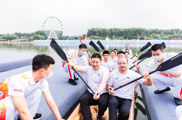 龍舟入奧再進一步 比亞迪助力“中國龍一路向前”