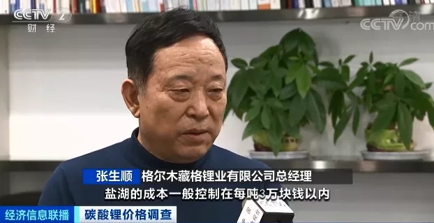 格爾木藏格鋰業有限公司總經理 張生順