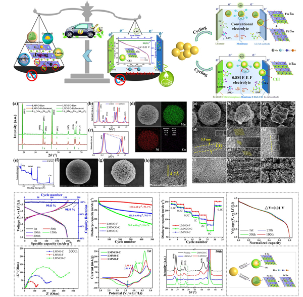 正極材料通過實現無鈷化獲得高電化學性能
